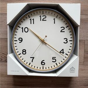 14” Round Decorative Wall Clock - Hearth & Hand with Magnolia